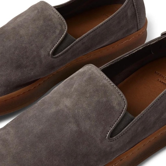 Officine Creative - Men’s Key Suede Slip-On Sneakers - Picture 7 of 7